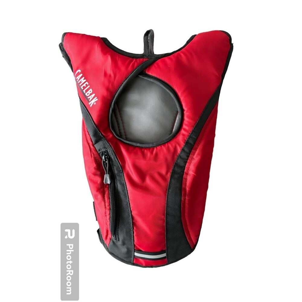 CAMELBAK Hydrobak Hydration Pack Water Bottle Backpack‎ Red Gray NO Bladder